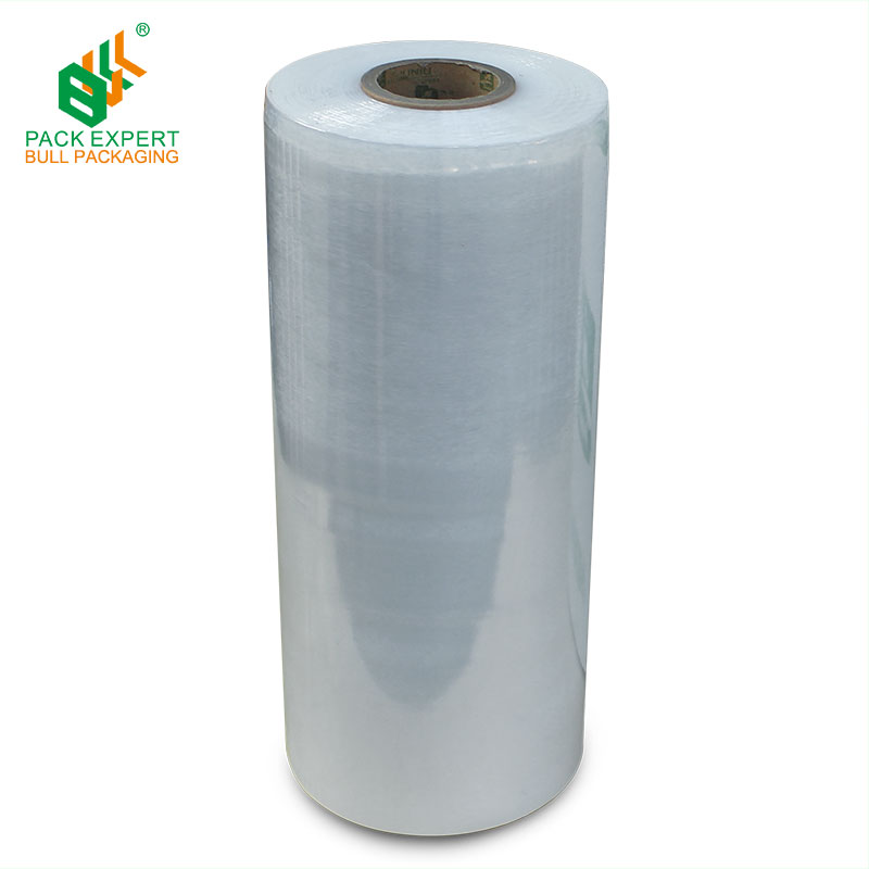 Machine use stretch film for high flexibility and transparenc