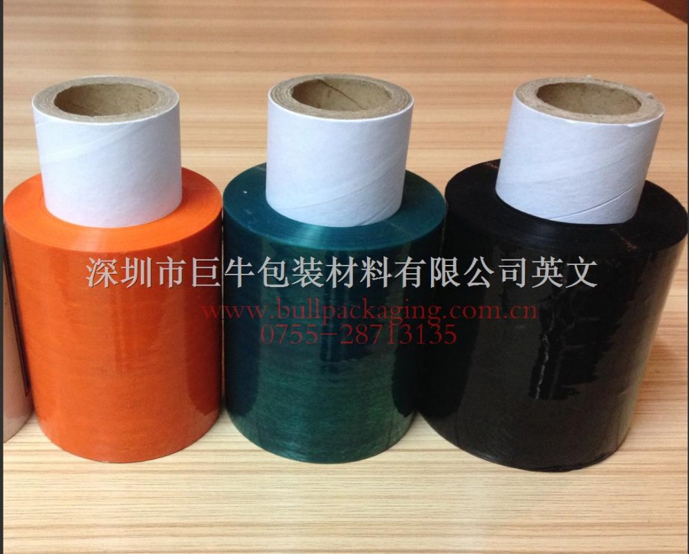 colorful stretch film for packing hand use pallet stretch fil
